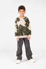 Boy's Jakar Round Neck Pullover In Modern Design