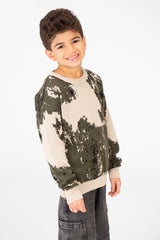 Boy's Jakar Round Neck Pullover In Modern Design