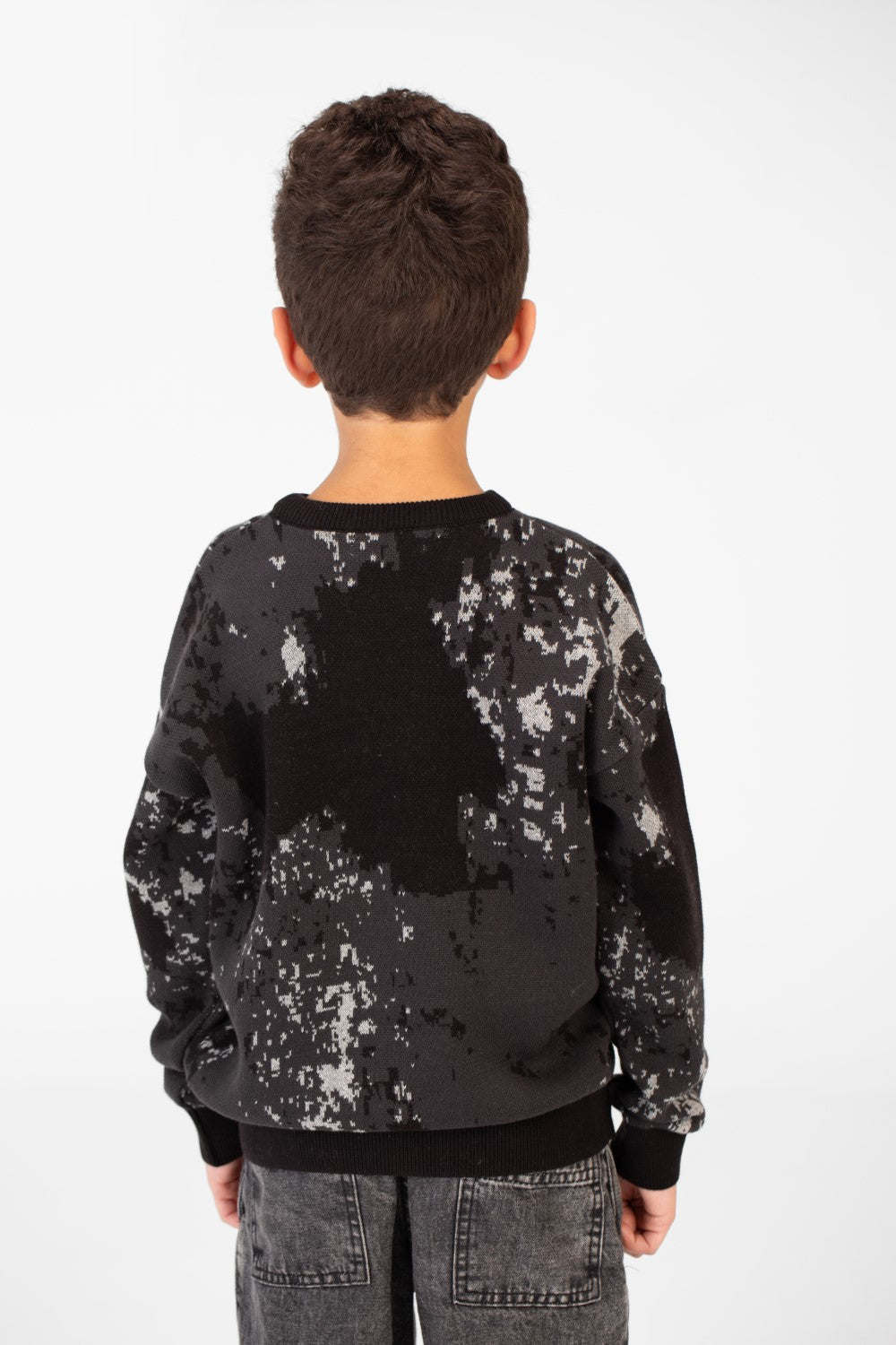 Boy's Jakar Round Neck Pullover In Modern Design