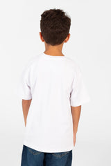 قميص نصف كم واسع أساسي للأولاد