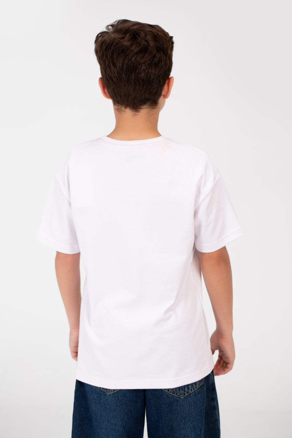 قميص نصف كم أساسي عالي الجودة للأولاد