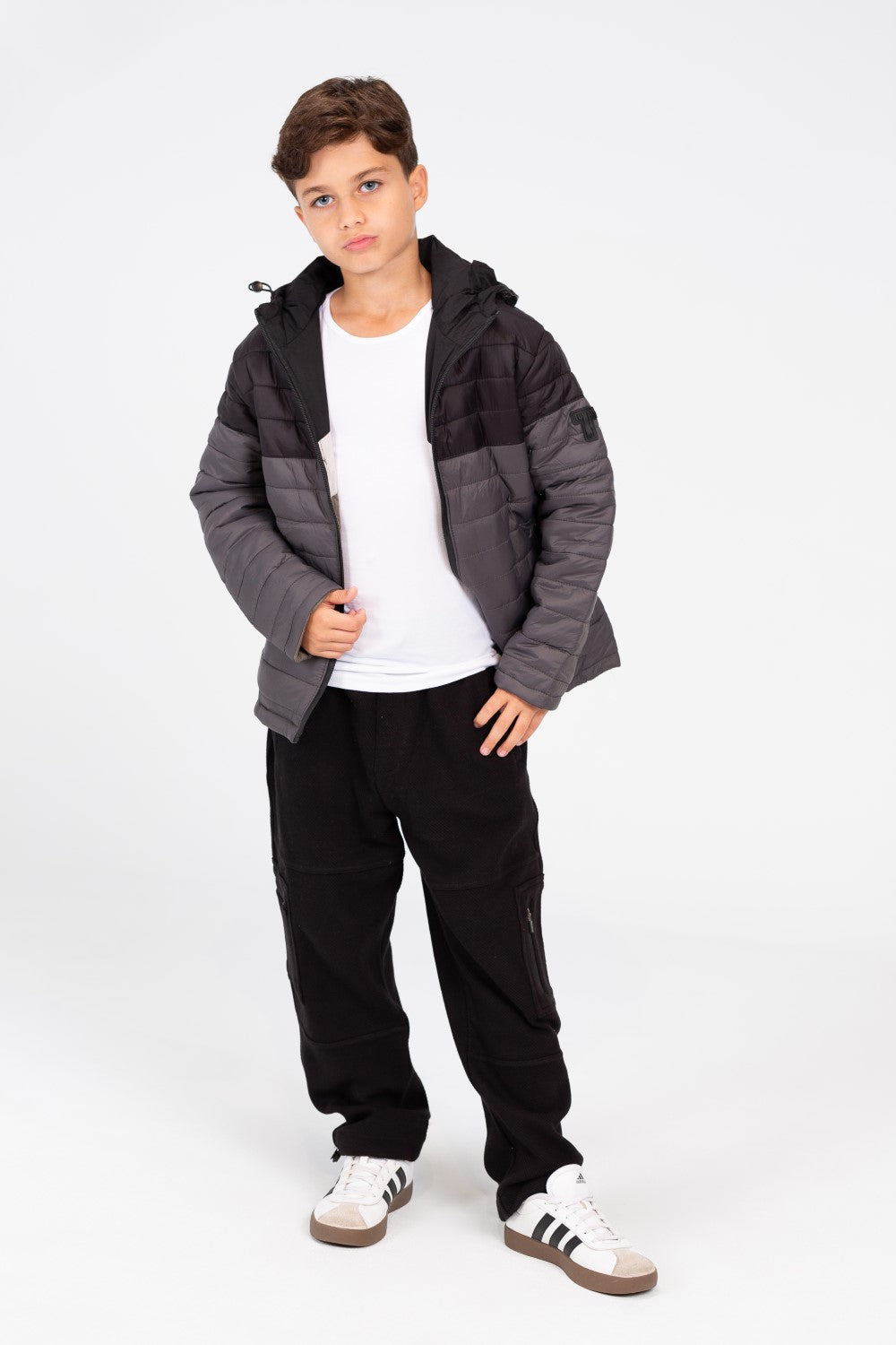 Men's Double Face Waterproof Jacket With Side Zippers