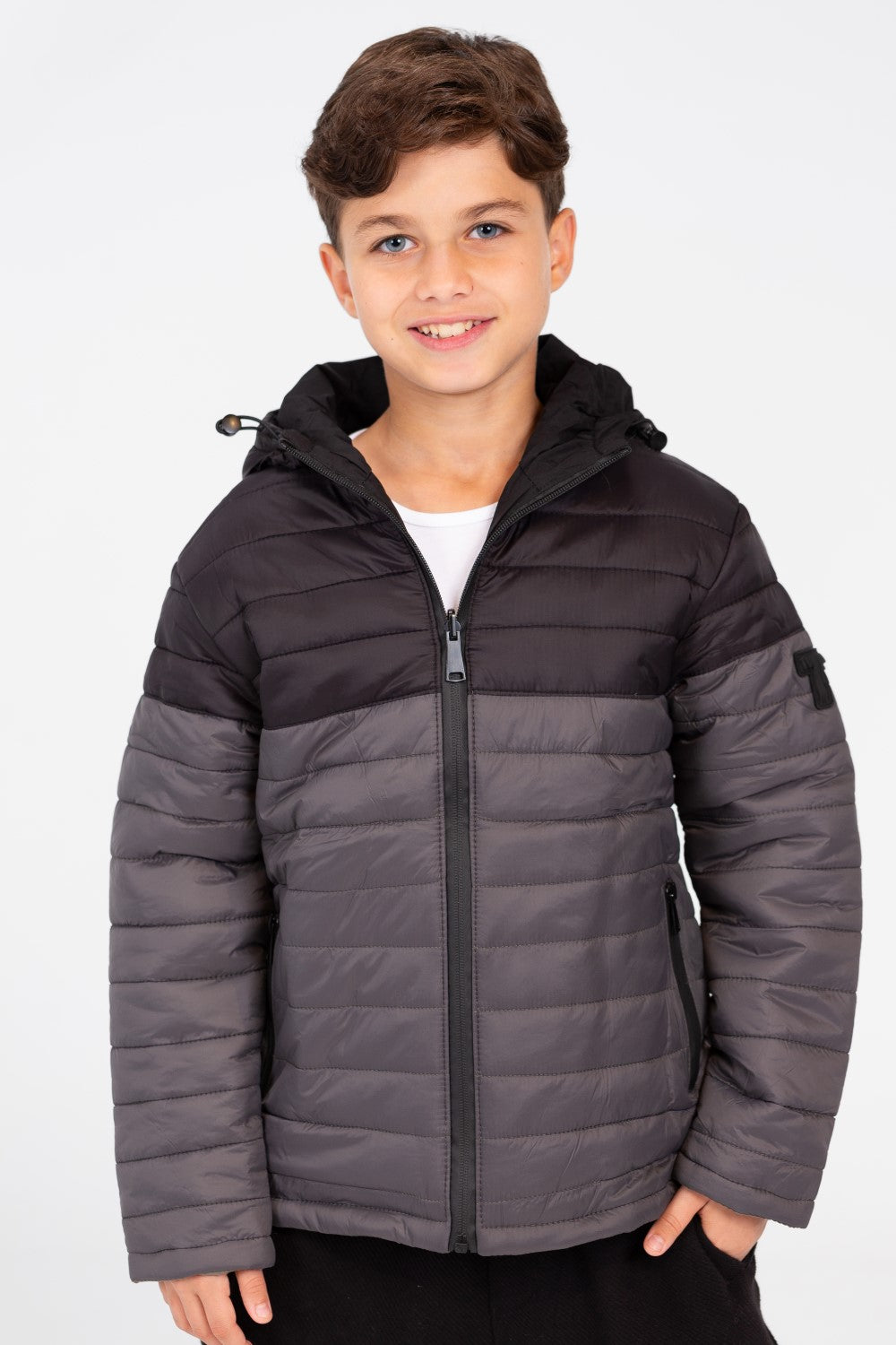 Men's Double Face Waterproof Jacket With Side Zippers