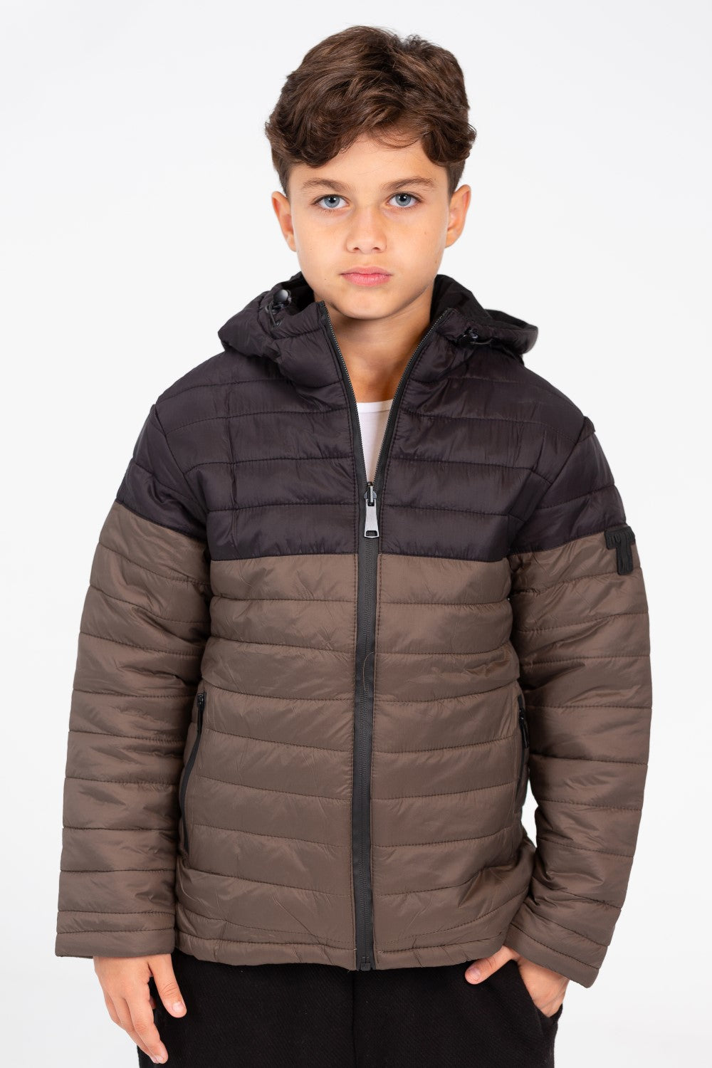 Men's Double Face Waterproof Jacket With Side Zippers