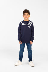 سويت شيرت مطبوع برقبة دائرية وقصة Slim Fit للأولاد