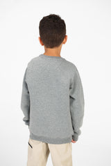 Boy's Long Sleeves Crew Neck Sweatshirt With Front Print