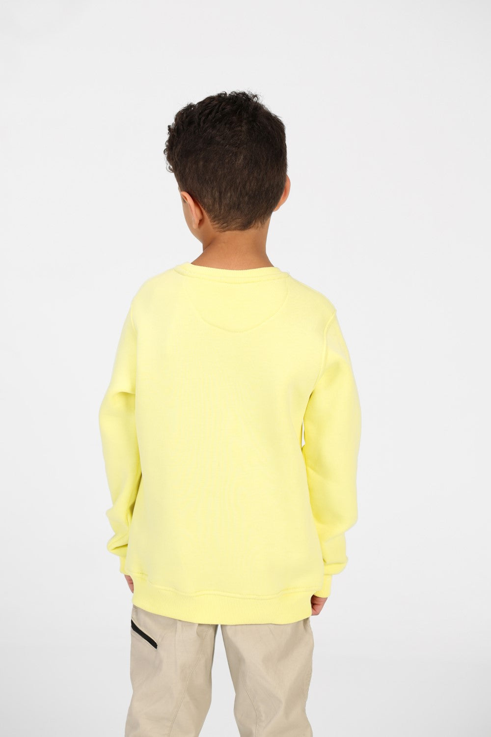 Boy's Long Sleeves Crew Neck Sweatshirt With Front Print