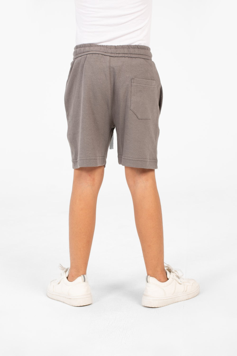 Boy's Milton Short With Elastic Waistband And Side Pockets In Modern Design