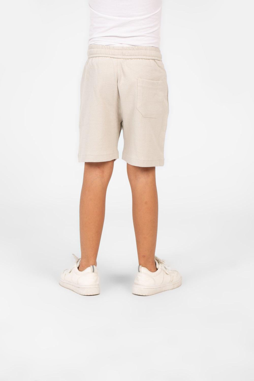 Boy's Milton Short With Elastic Waistband And Side Pockets In Modern Design