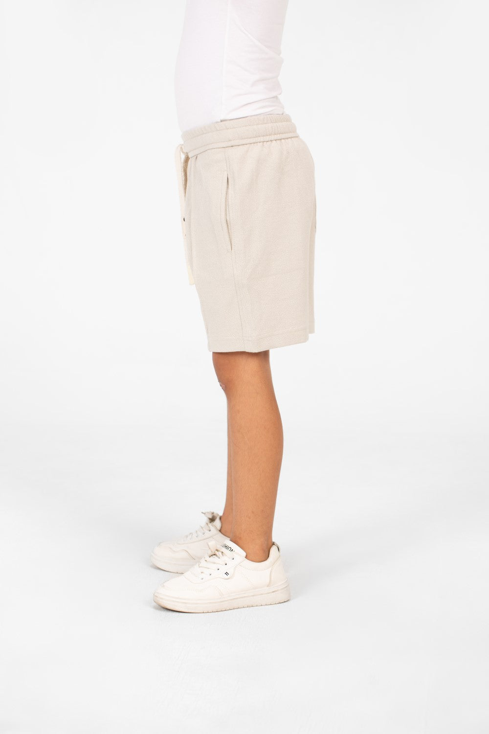 Boy's Milton Short With Elastic Waistband And Side Pockets In Modern Design