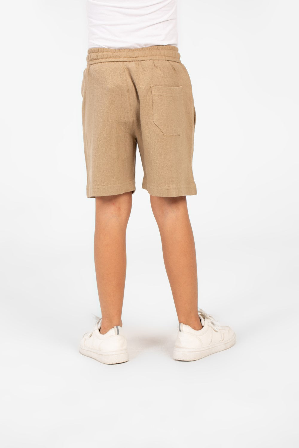 Boy's Milton Short With Elastic Waistband And Side Pockets In Modern Design