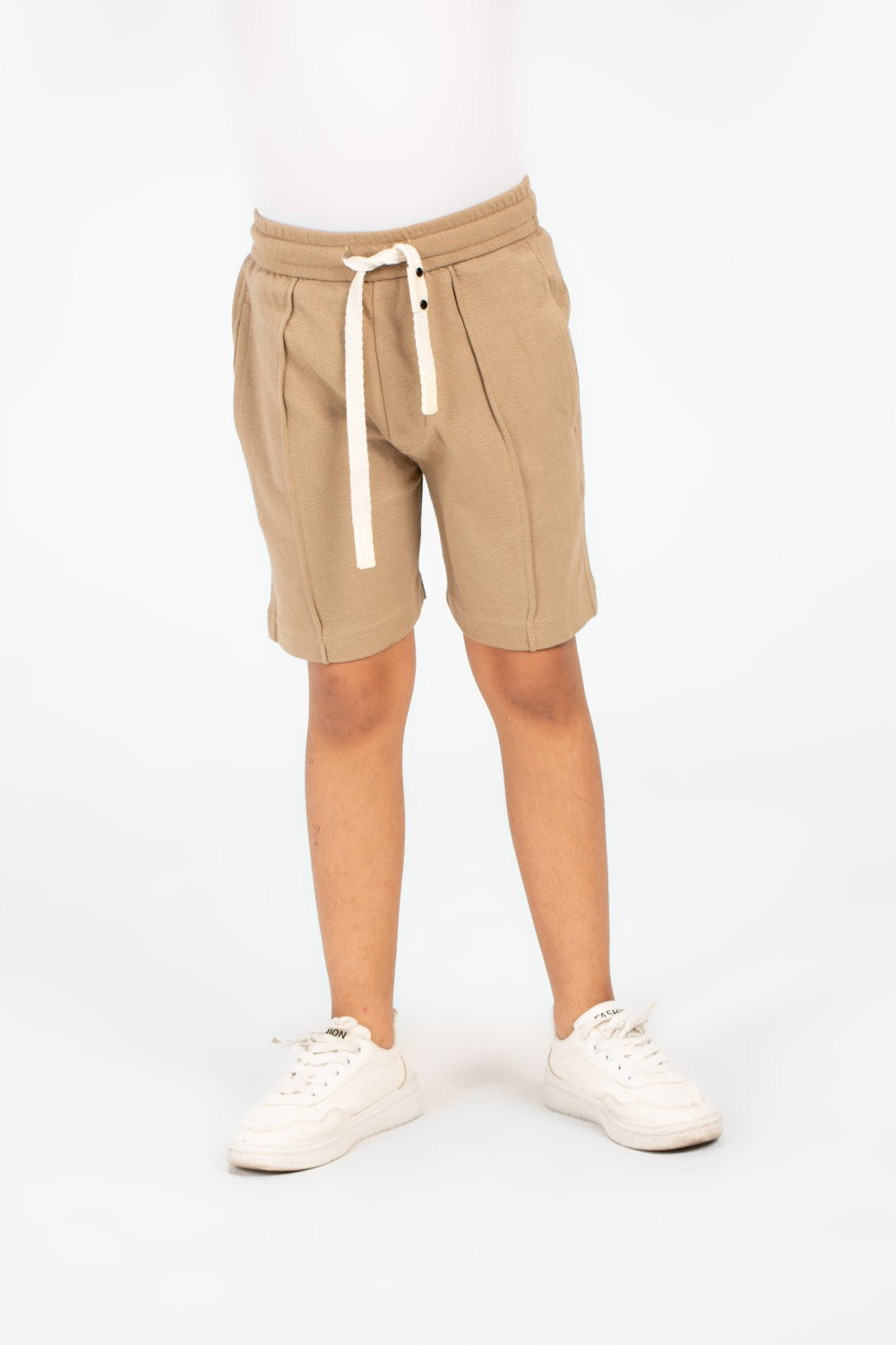Boy's Milton Short With Elastic Waistband And Side Pockets In Modern Design
