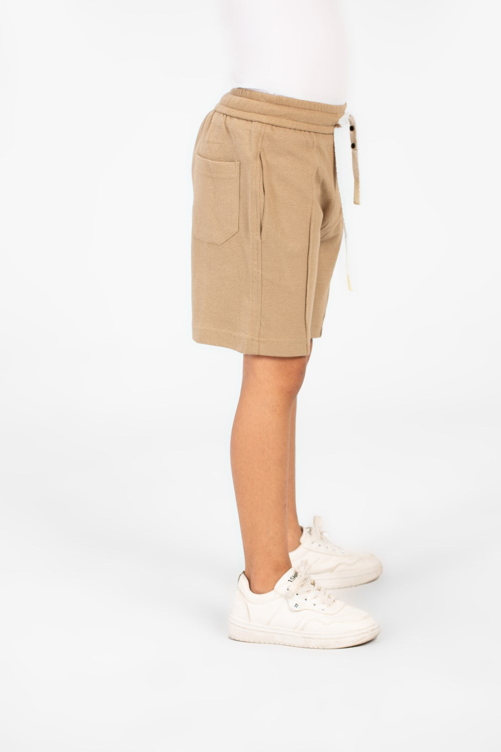 Boy's Milton Short With Elastic Waistband And Side Pockets In Modern Design