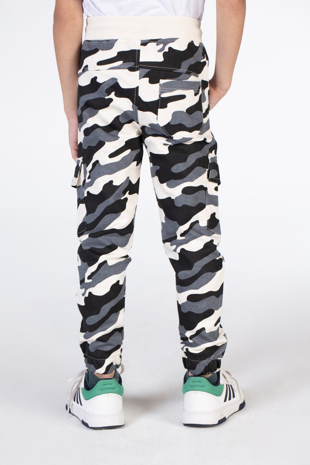 Boys Army Milton Sweatpants With Distinctive Side Pockets