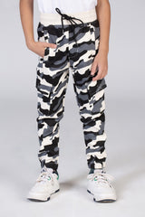 Boys Army Milton Sweatpants With Distinctive Side Pockets