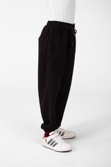 Boy's Basic Jogger Sweatpants With Drawstring Closure And Pockets