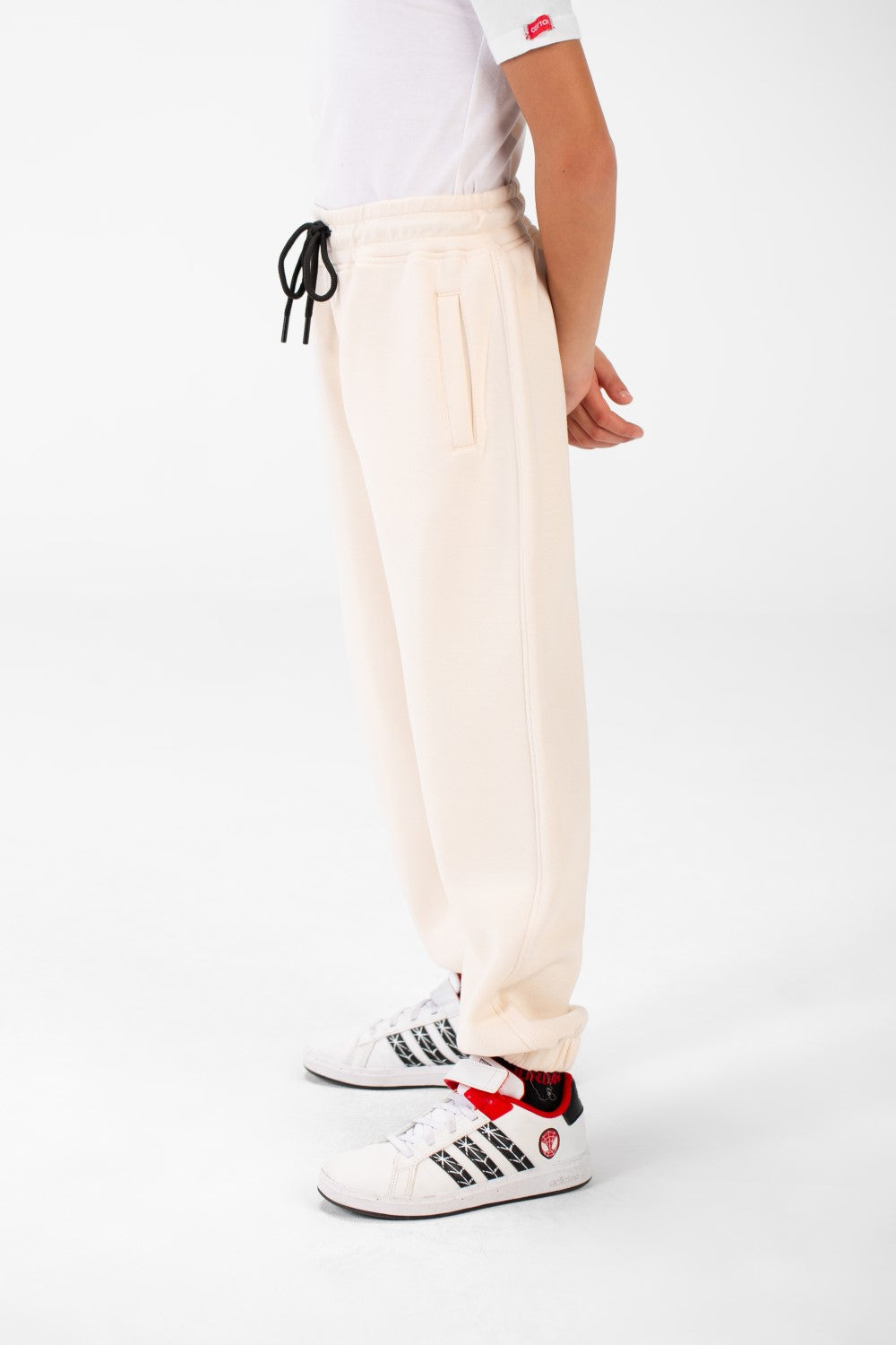 Boy's Basic Jogger Sweatpants With Drawstring Closure And Pockets