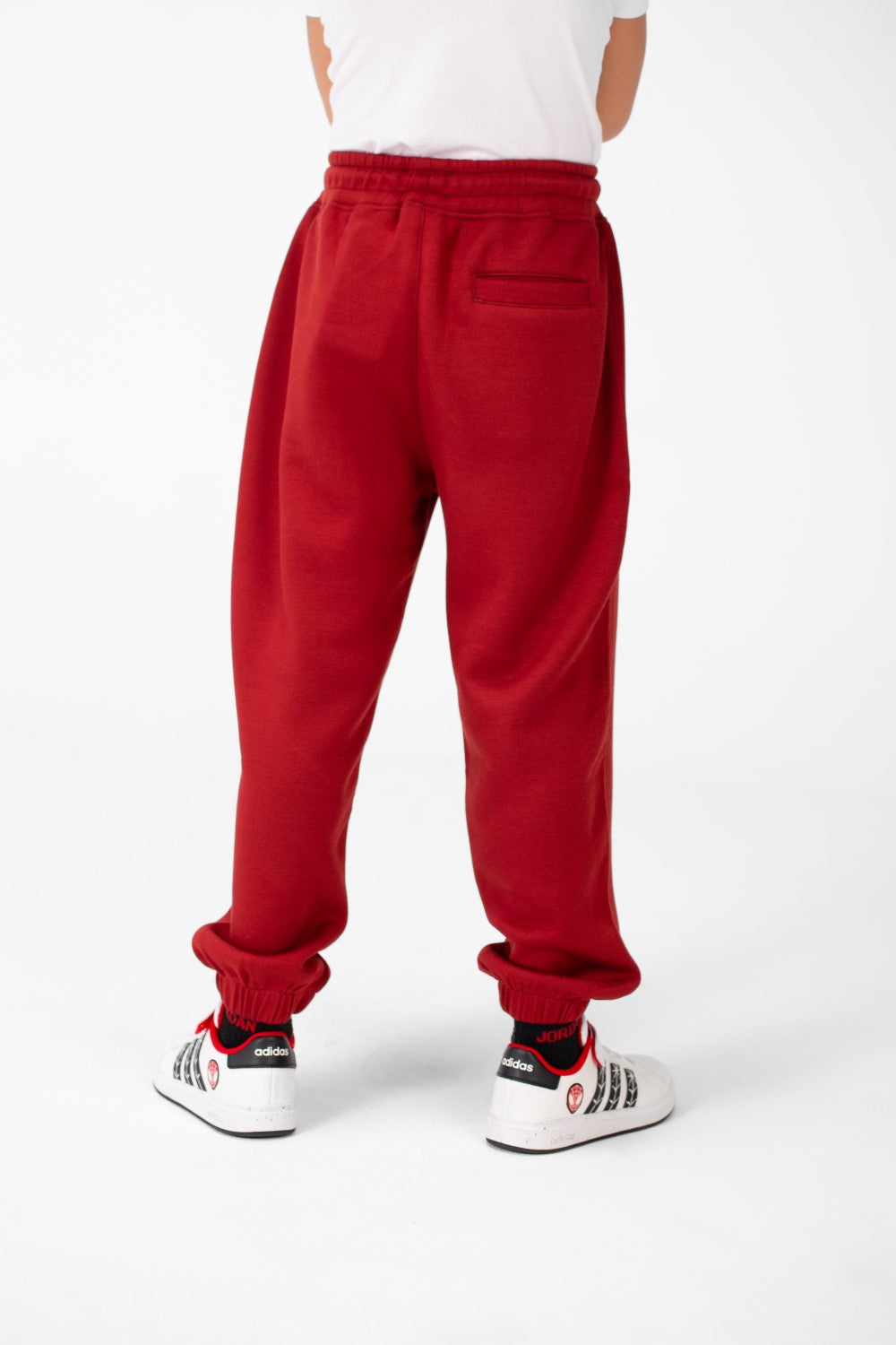 Boy's Basic Jogger Sweatpants With Drawstring Closure And Pockets