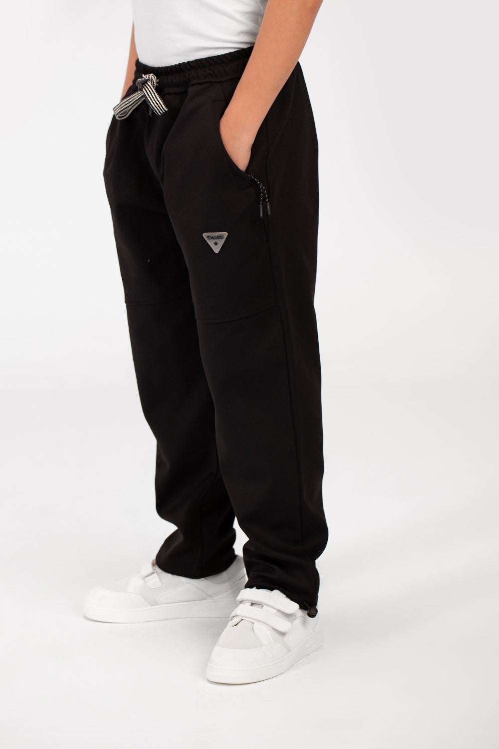 بنطال رياضي واسع عصري للصبيان Tomato