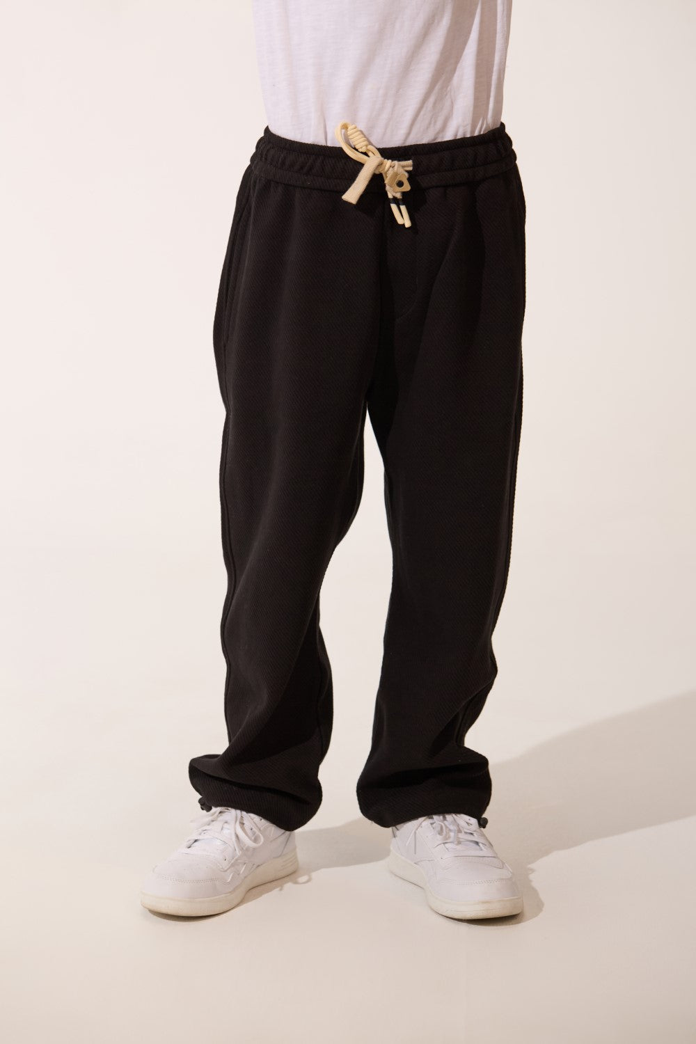 بنطال رياضي برباط خصر واسع القَصّة مريح أساسي من ميلتون للأولاد