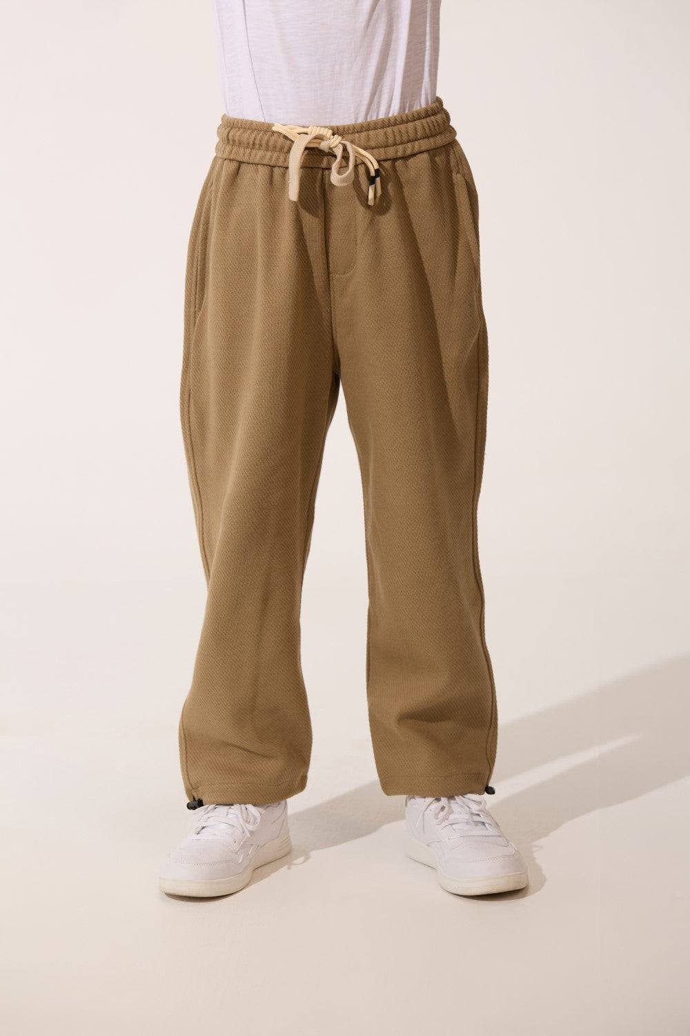 بنطال رياضي برباط خصر واسع القَصّة مريح أساسي من ميلتون للأولاد