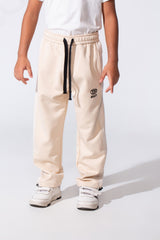 Boy's Tomato Sweatpants With Elastic Waistband And Drawstring