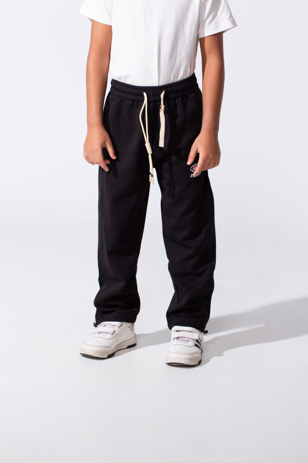 Boy's Tomato Sweatpants With Elastic Waistband And Drawstring