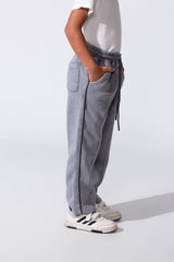 Boy's Side Pockets Sweatpants With A Waistband Elasticated Waist