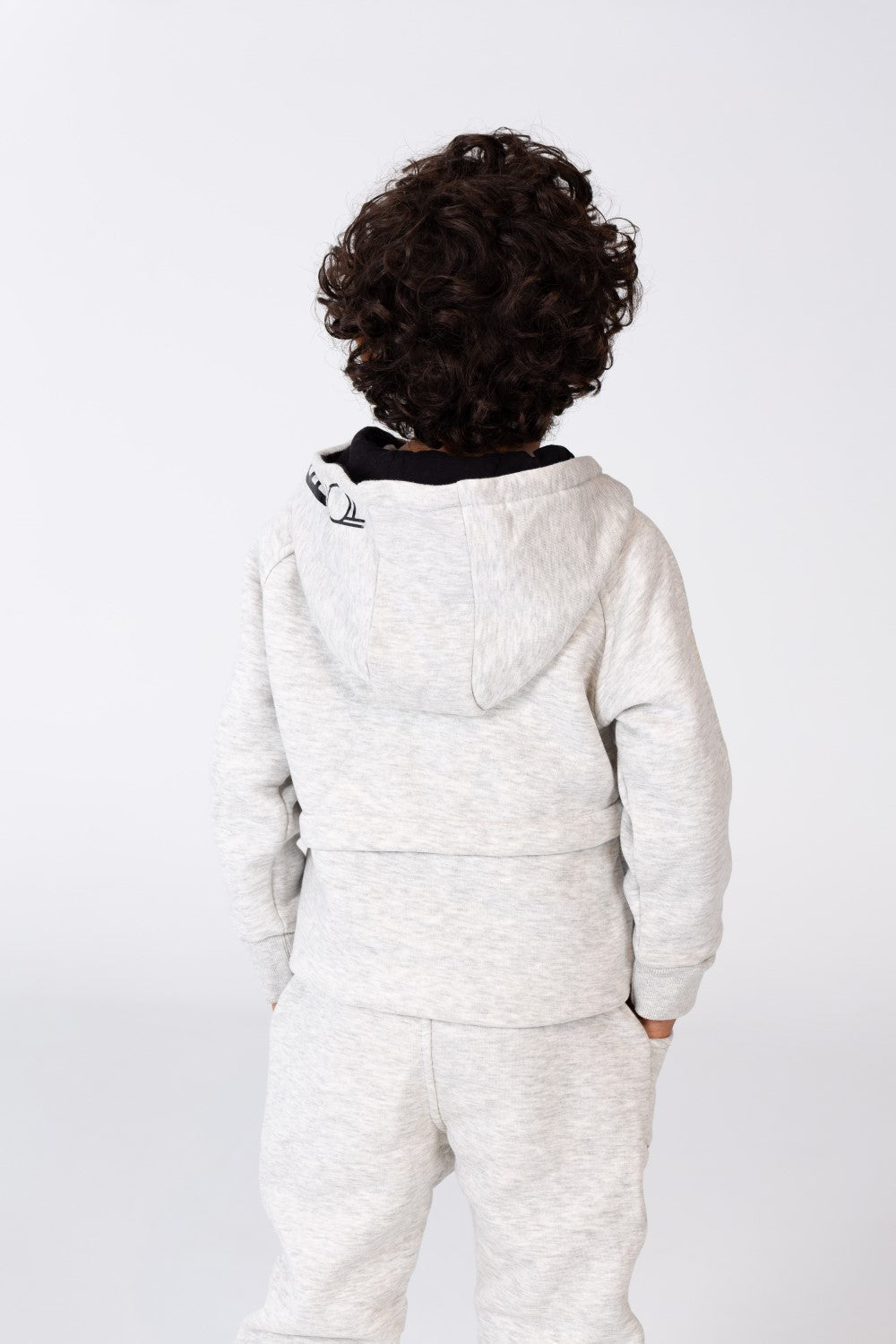 Boy's Padded Front & Sleeves Printed Made Of Comfort Melton Training With Front Pockets