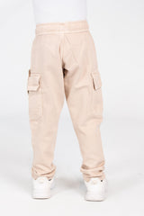 بنطال جاباردين واسع ومريح بقصة عصرية فريدة للأطفال