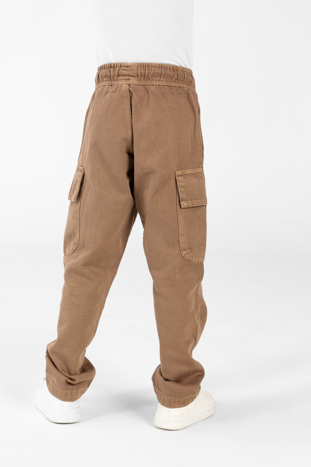 بنطال جاباردين واسع ومريح بقصة عصرية فريدة للأطفال