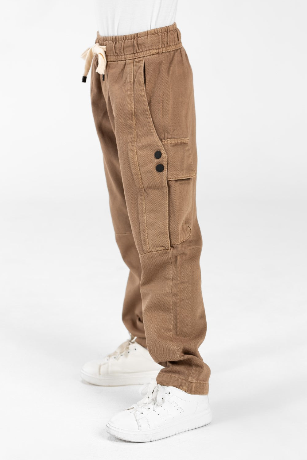 بنطال جاباردين واسع ومريح بقصة عصرية فريدة للأطفال