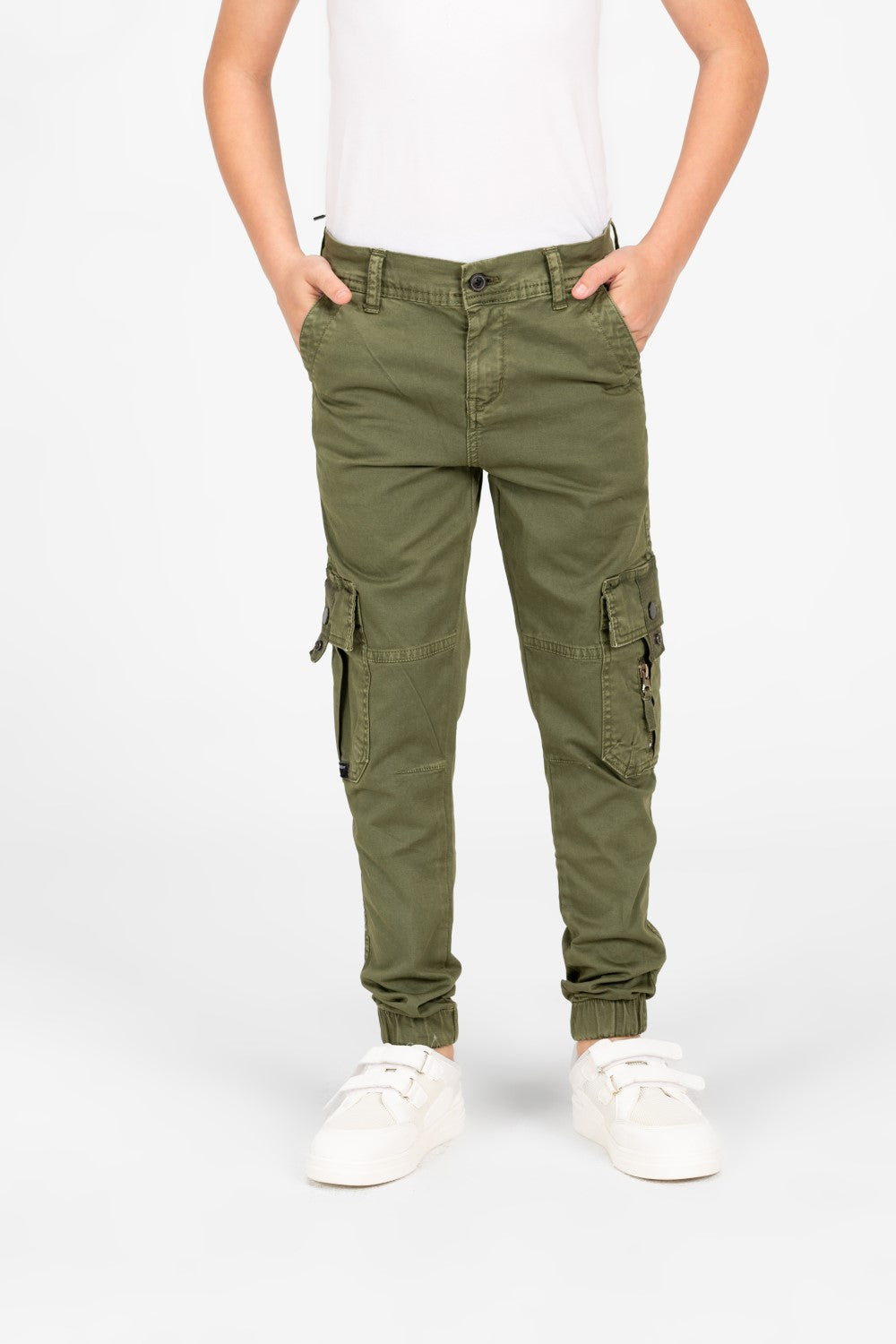 Boy's Gabardine Sherwal Pants With Side Pockets