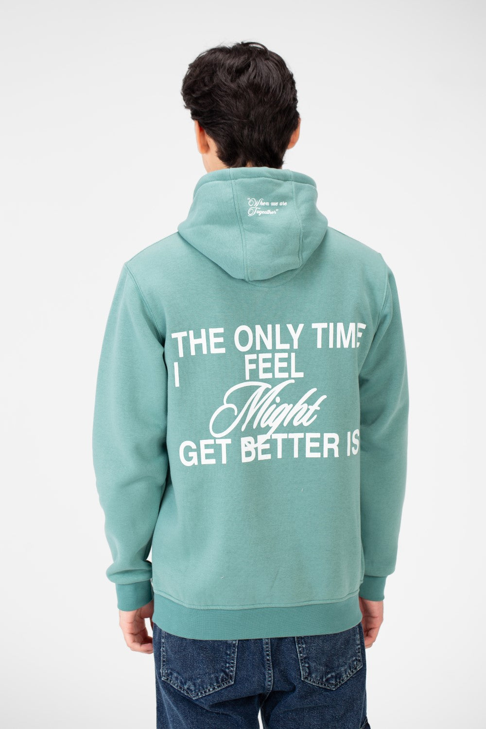 Men's Milton Printed Hoodie Sweatshirt