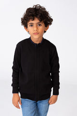 Boy's Crew Neck Long Sleeves Pullover Sweater