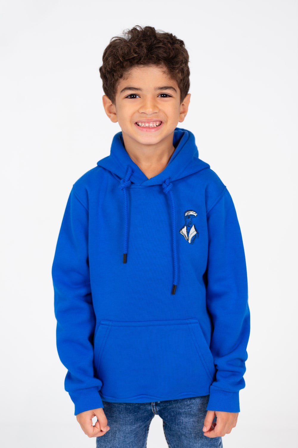 Boy's Hooded Sweatshirt With Kangaroo Pocket