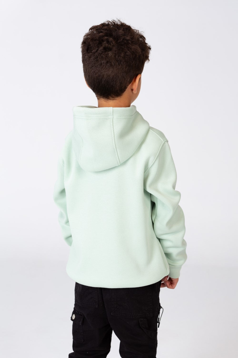 Boy's Hoodie Sweatshirt With Creativity Print On The Front And Breathable Material