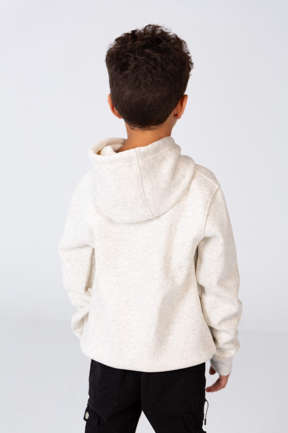 Boy's Hoodie Sweatshirt With Creativity Print On The Front And Breathable Material