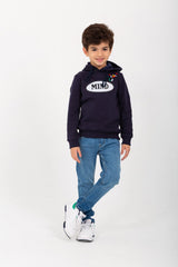 Boy's Back & Front Unique Print Hoodie Padded Hooded Sweatshirt