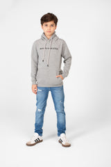 Boy's Hood Sweatshirt With Elevate Your Style Print