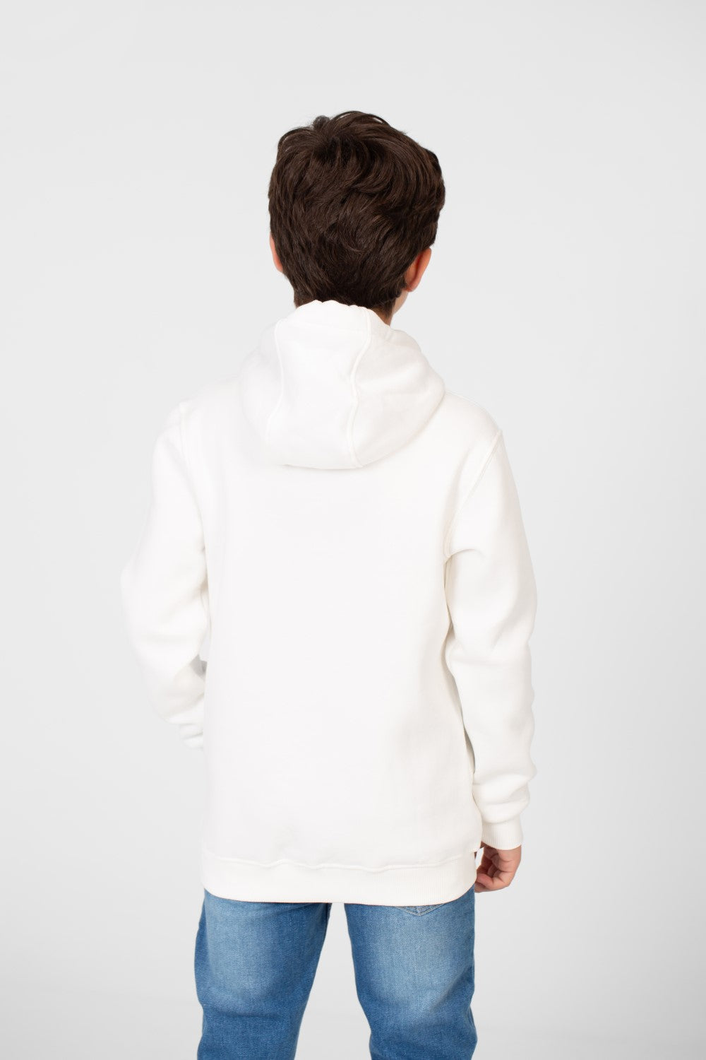 Boy's Hood Sweatshirt With Elevate Your Style Print