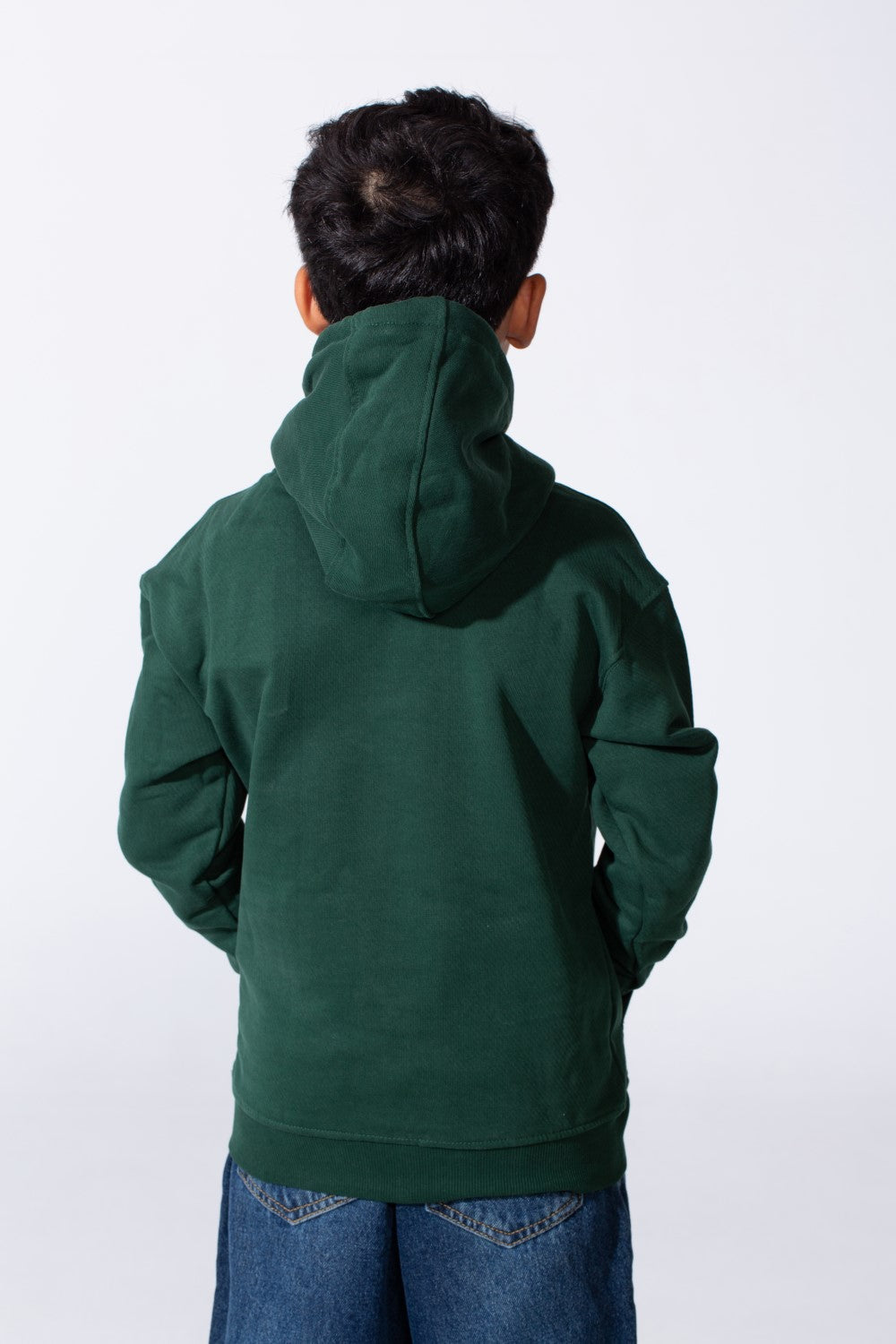Boy's Oversized Milton Hoodie With A Front Kangaroo Pocket
