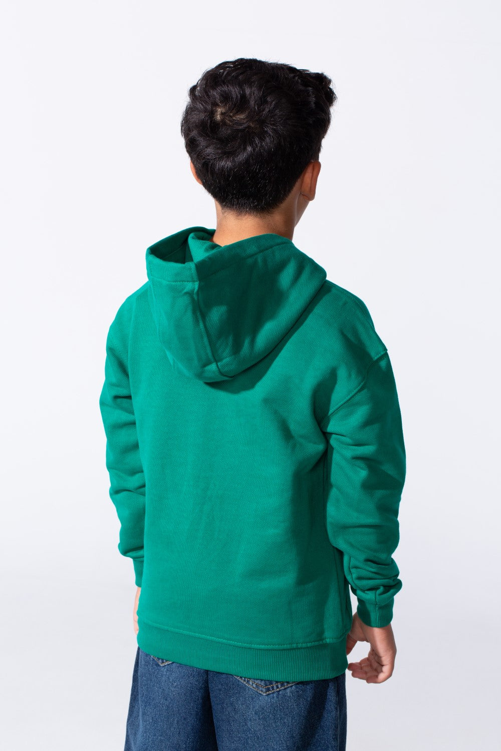 Boy's Oversized Milton Hoodie With A Front Kangaroo Pocket