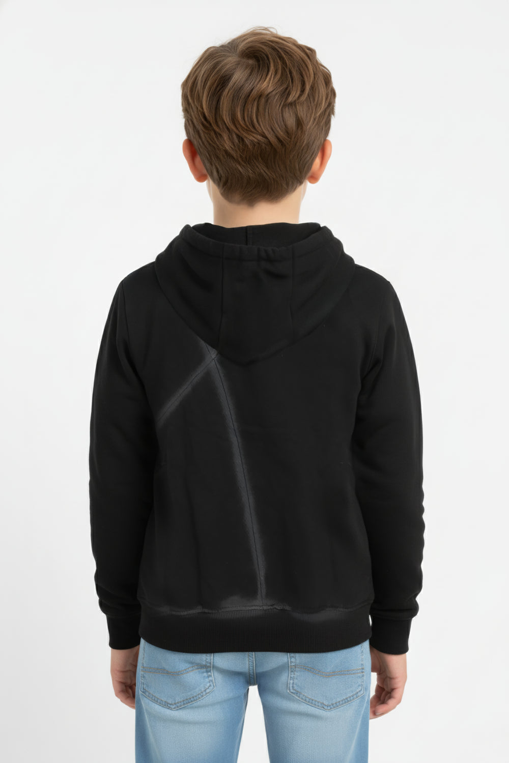 Boy's Milton Slim Fit Hoodie Sweatshirt With A Modern Design