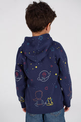 Boy's Hoodie Padded Full Printed Hooded Sweatshirt