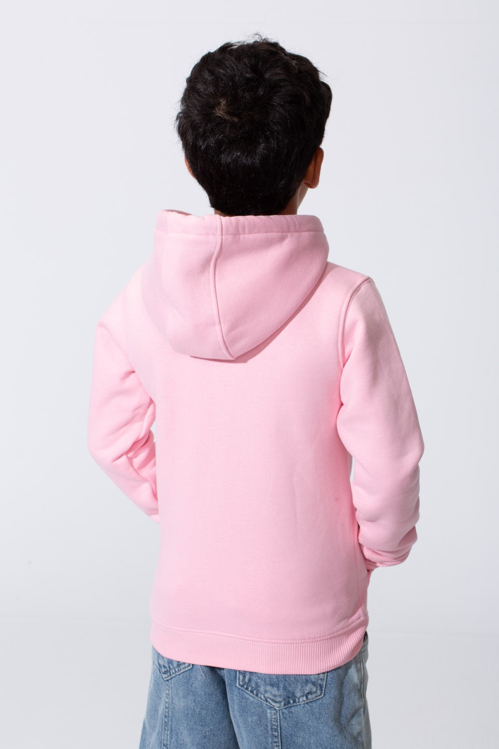 Boy's Slim Fit Hoodie Sweatshirt With A Front Kangaroo Pocket And Long Sleeves