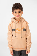 Boy's Milton Printed Hoodie Sweatshirt With A Modern Fit