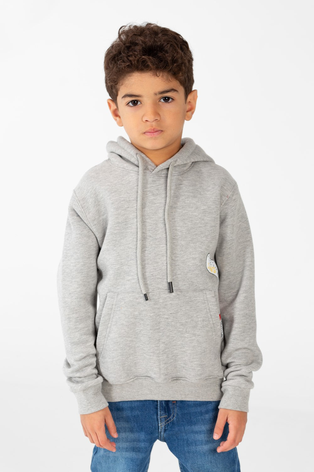 Boy's Hoodie Sweatshirt With Pocket Print And Long Sleeves