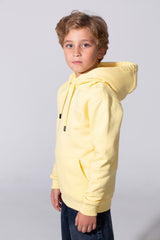 Boy's Tomato Milton Slim Fit Long Sleeve Hood Sweatshirt