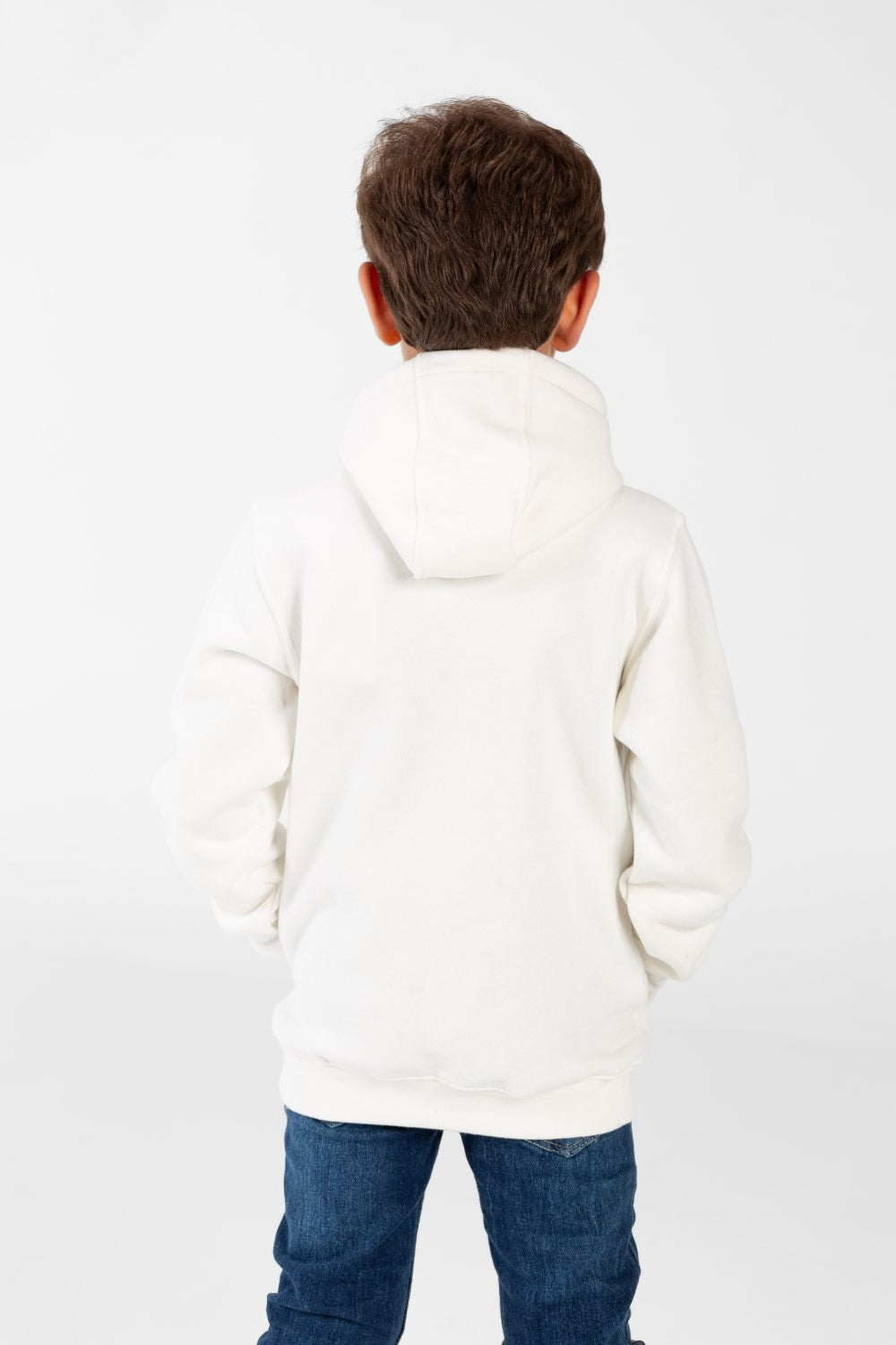 Boy's Hoodie Sweatshirt With Text Print On The Front And Pocket